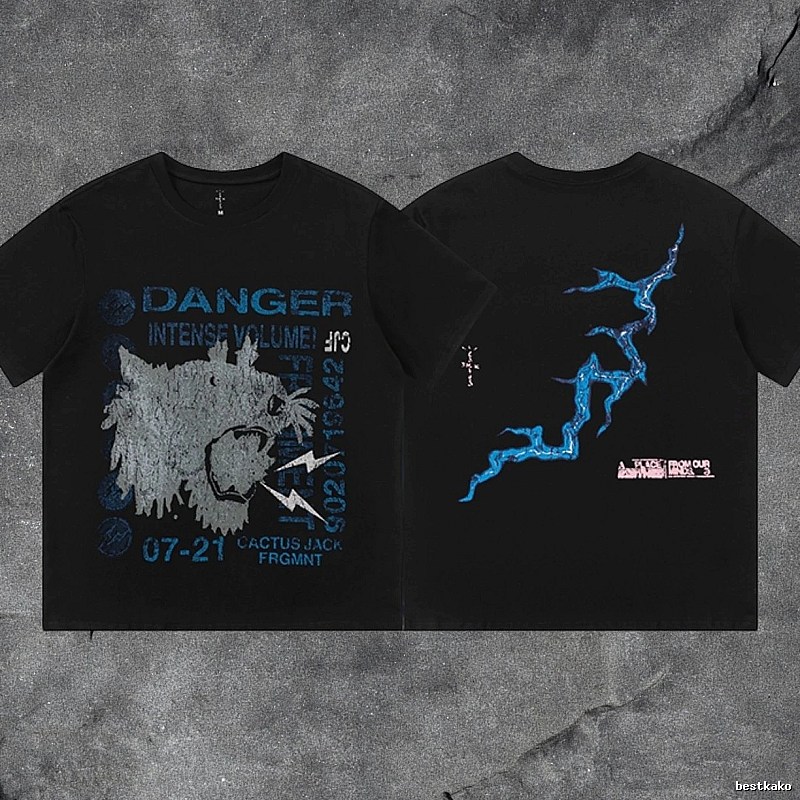 Denim Tears Black Graphic T-Shirt Active Casual