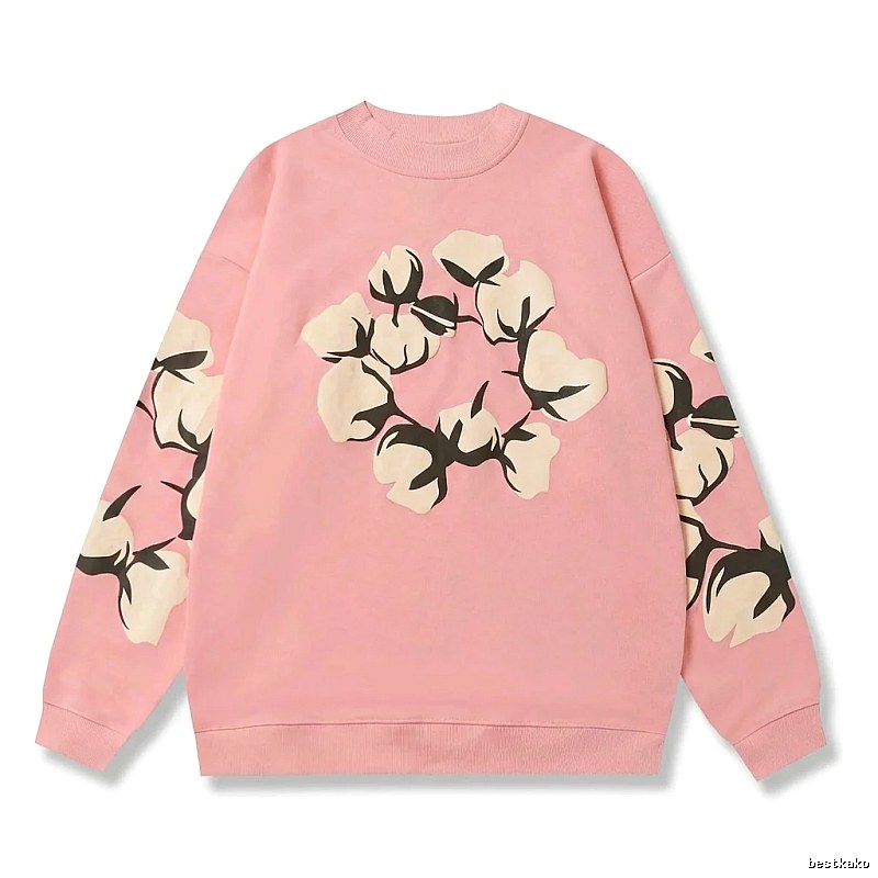 DENIM TEARS Pink Floral Sweatshirt