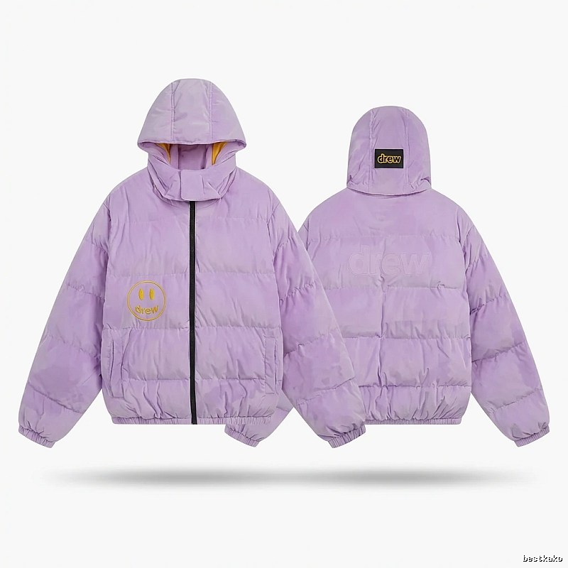 DREW Purple Trendy Brand Down Jacket