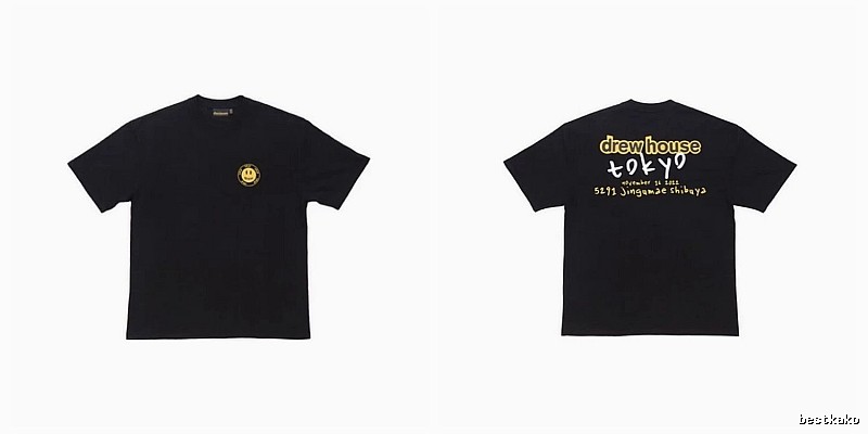 DrewHouse Tokyo Limited Street Style Black T-Shirt