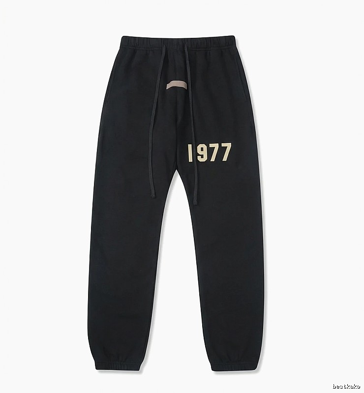 ESSENTIALS 1977 Casual Style Black Pants