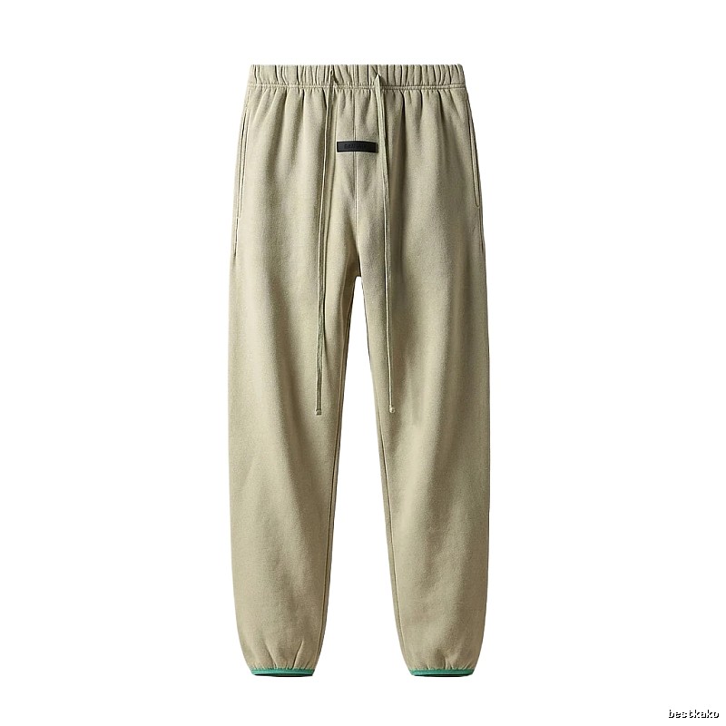 ESSENTIALS Basic Casual Khaki Pants
