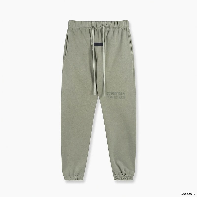 ESSENTIALS Basic Casual Khaki Pants