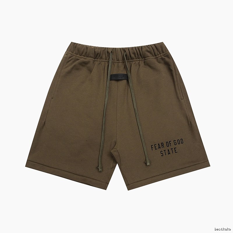 ESSENTIALS Casual Khaki Shorts