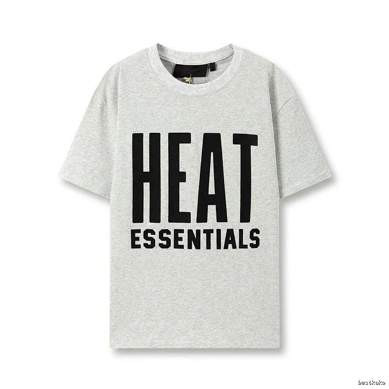 ESSENTIALS HEAT Series Grey T-shirt