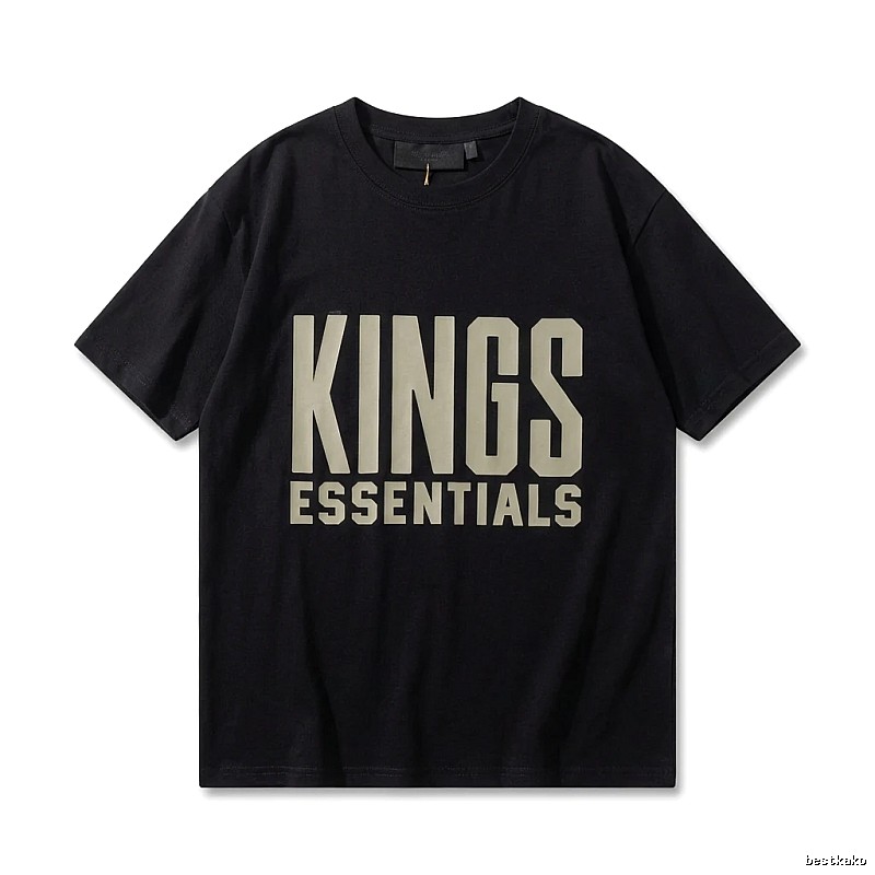 ESSENTIALS KINGS Style Black T - Shirt