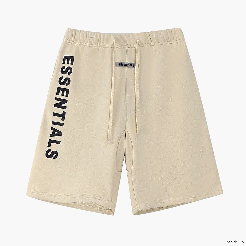 ESSENTIALS minimalist style beige shorts