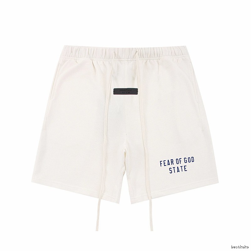 ESSENTIALS minimalist style white shorts