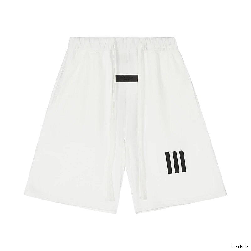 ESSENTIALS minimalist style white shorts