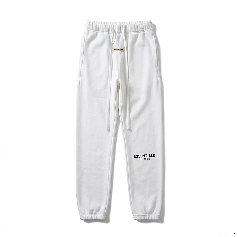 ESSENTIALS Simple Style White Sweatpants
