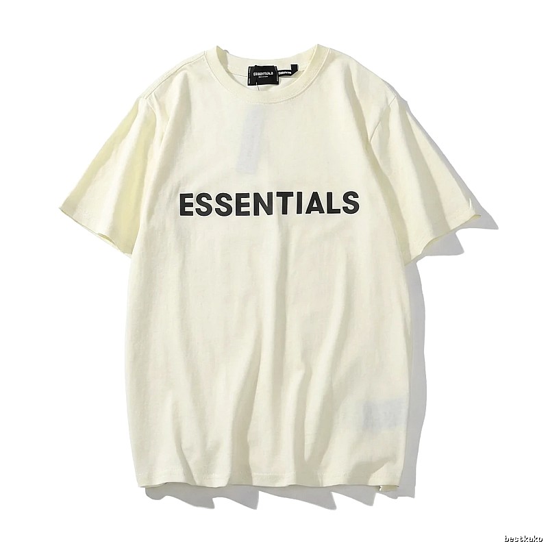 ESSENTIALS Simple White T-shirt