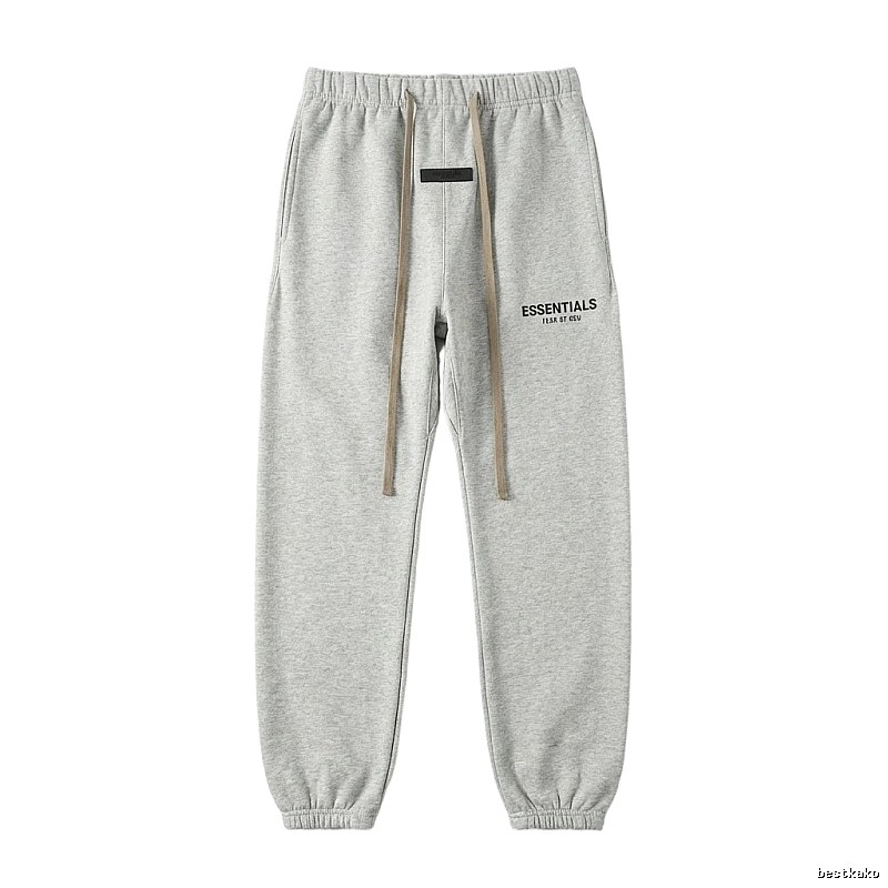 ESSENTIALS Trendy Brand Light Gray Sweatpants