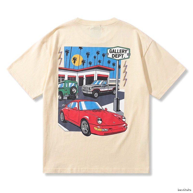 Gallery Dept Car Print Style T-shirt