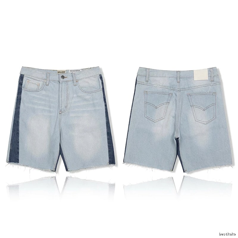 Gallery Dept denim-style light blue shorts