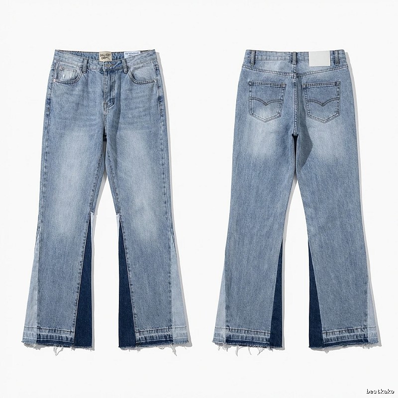 Gallery Dept. distressed light blue jeans