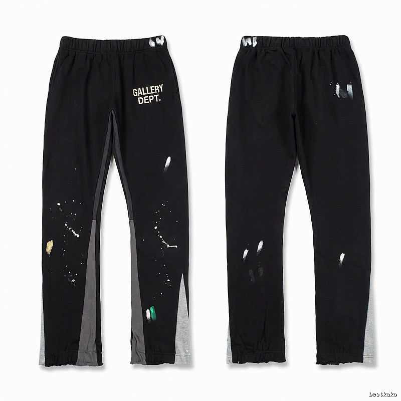 Gallery Dept Graffiti Style Black Long Pants