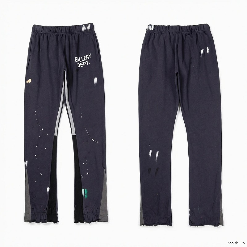 Gallery Dept Graffiti Style Black Pants