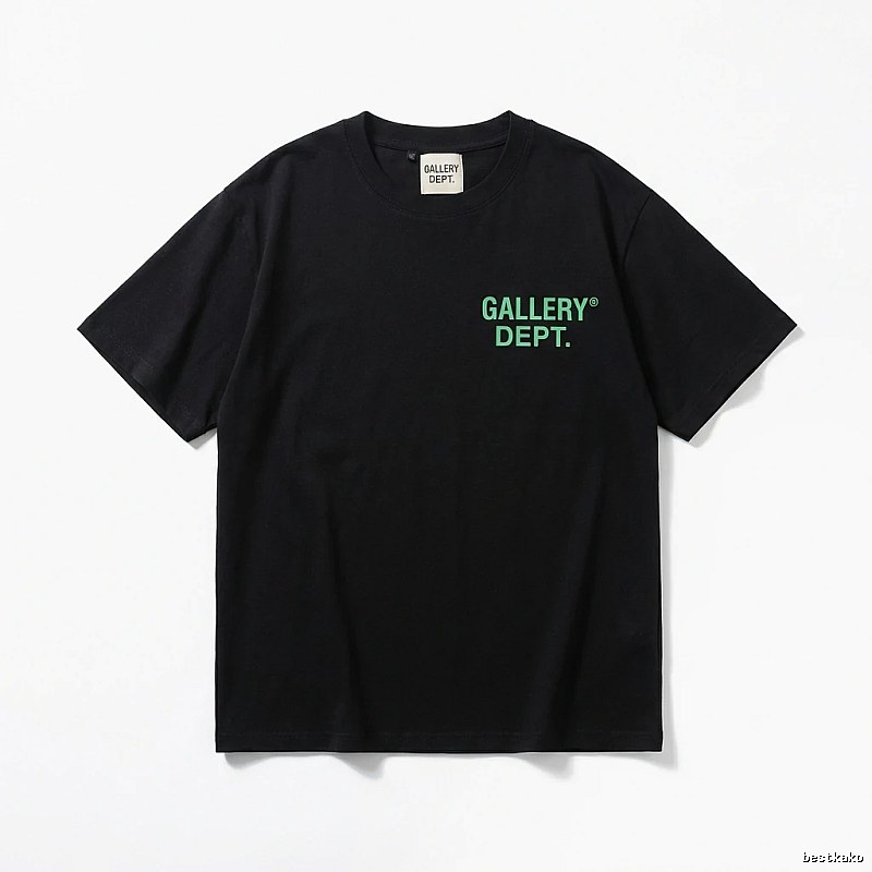 Gallery Dept Minimalist Style Black T-shirt