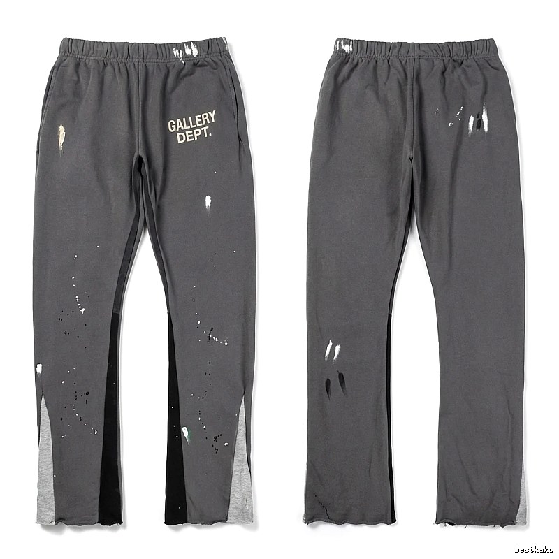 Gallery Dept Ripped Grey Sweatpants