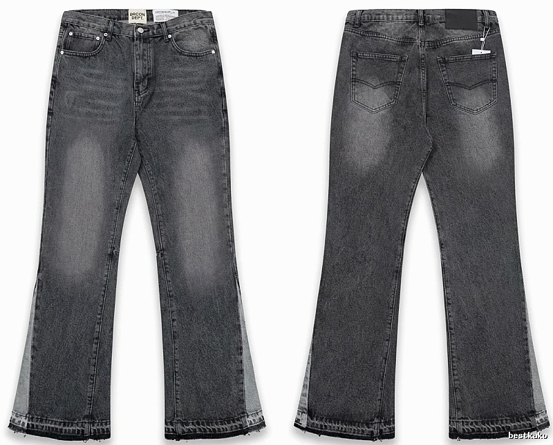 Gallery Dept. Ripped Retro Style Grey Pants