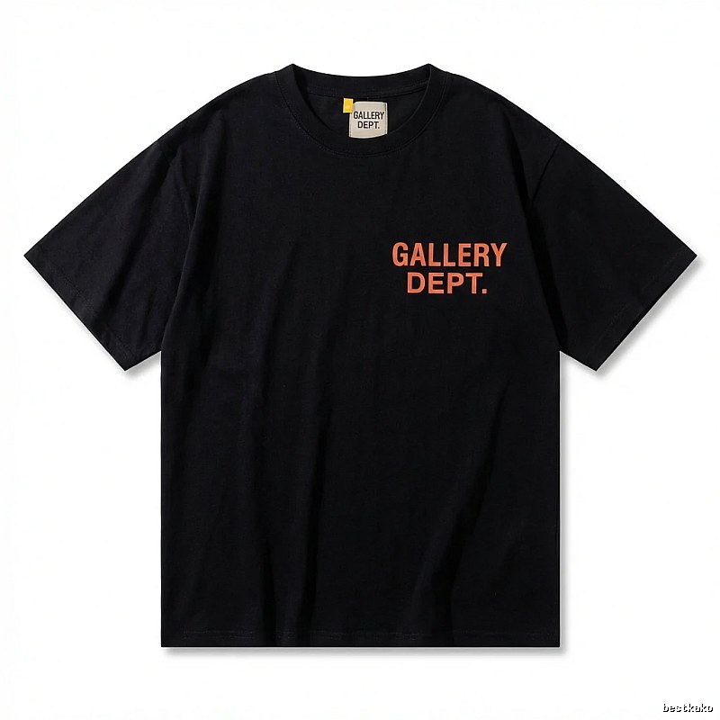 Gallery Dept. Simple Style Black T-shirt