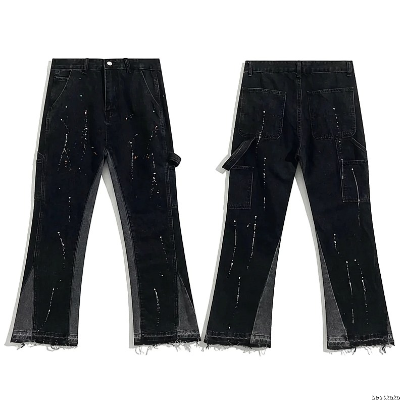 Gallery Dept Workwear Style Black Jeans