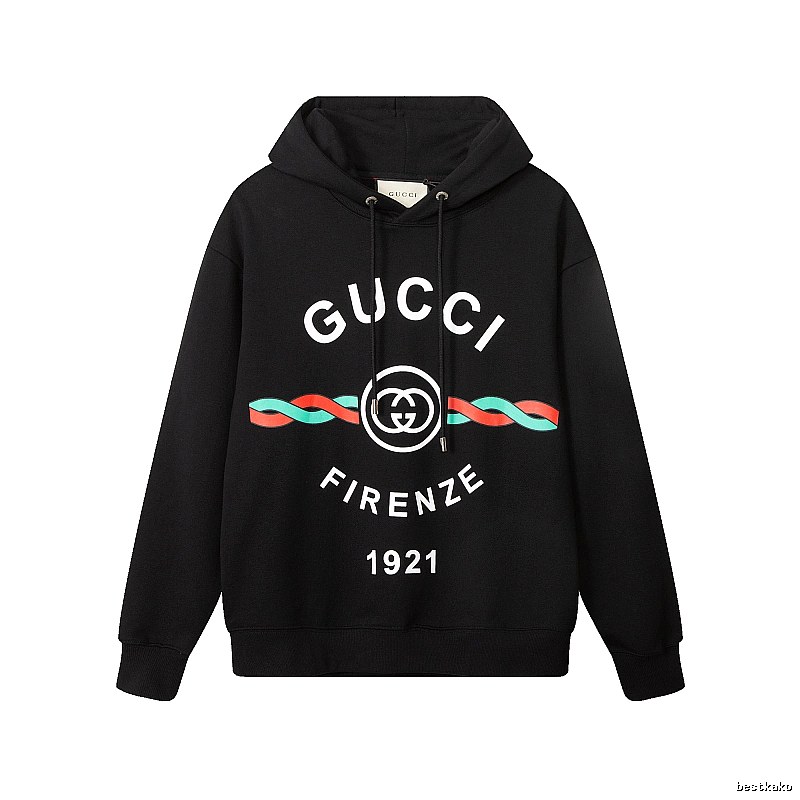 Gucci Hoodie with Black Hoodie with Gucci Firenze