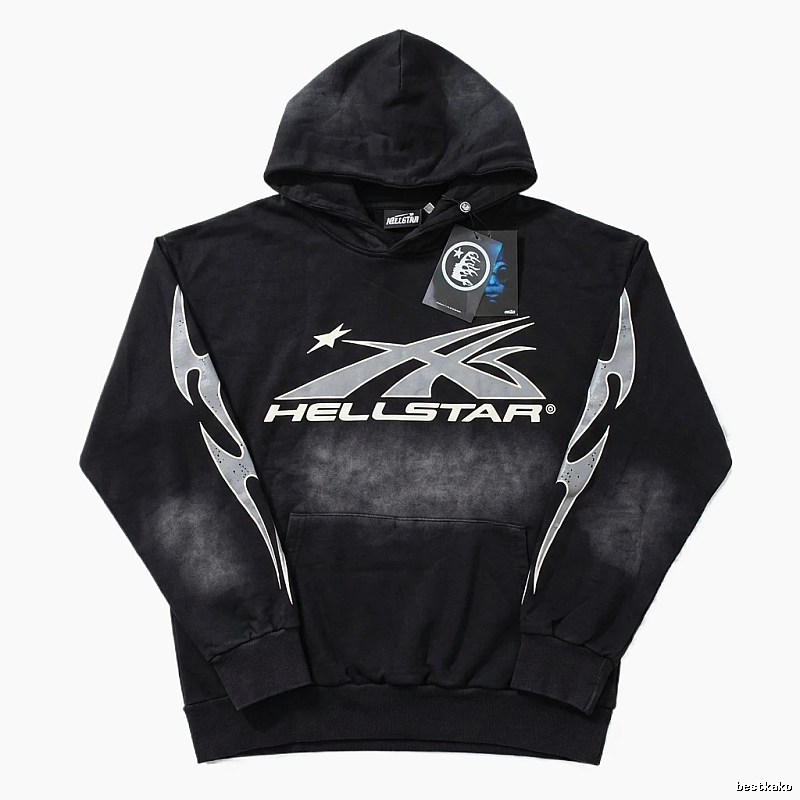Hellstar Dark Style Black Hoodie