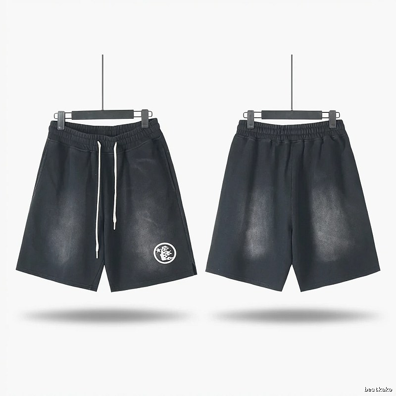 Hellstar dark style black shorts