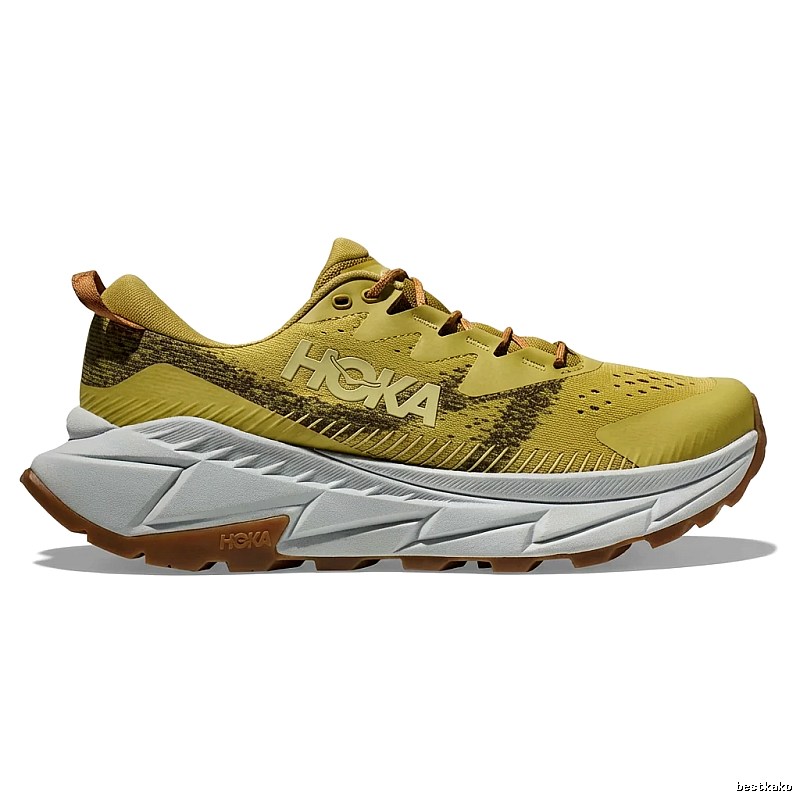 HOKA Skyline X Outdoor Style Yellow Shoes