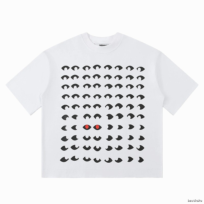 House of Errors Eye Print White T-shirt