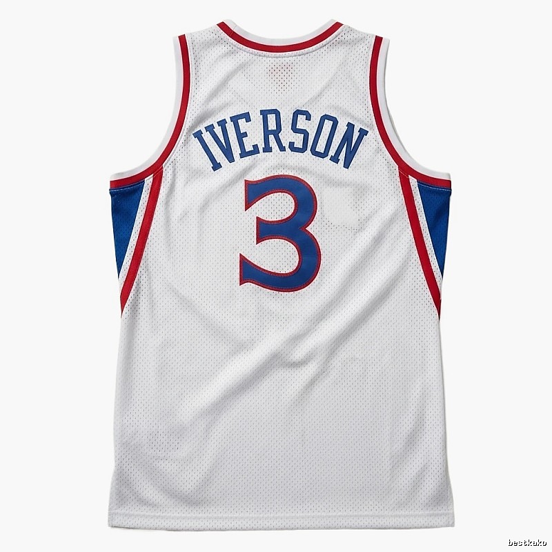 Iverson No. 3 retro-style jersey