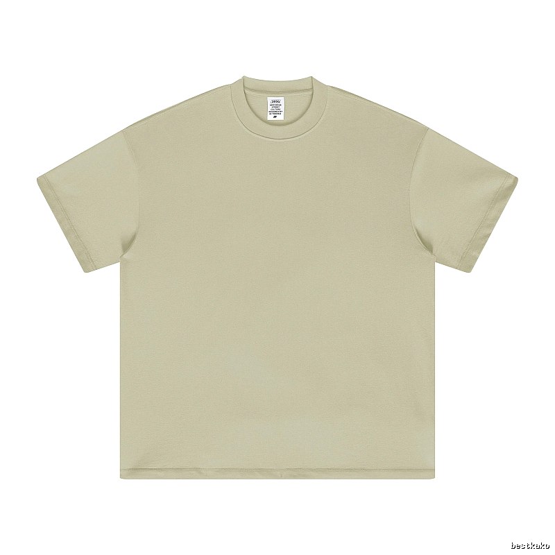 Lightweight Plain white T-shirt Minimal White Short for Trend Styling