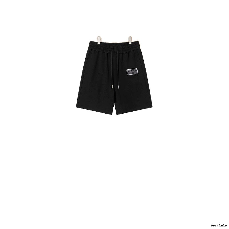 Louis Vuitton minimalist style black shorts