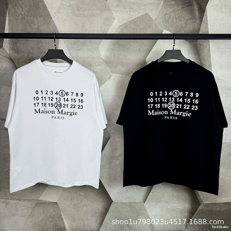 Maison Margiela digital printed style T-shirt