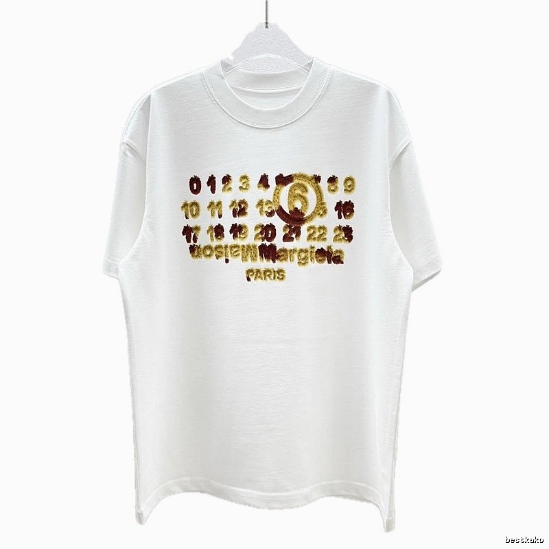 Maison Margiela Number Series High-Street White T-Shirt