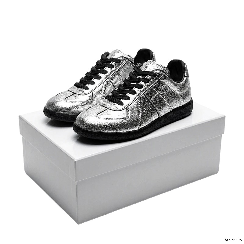 Maison Margiela silver retro sneakers