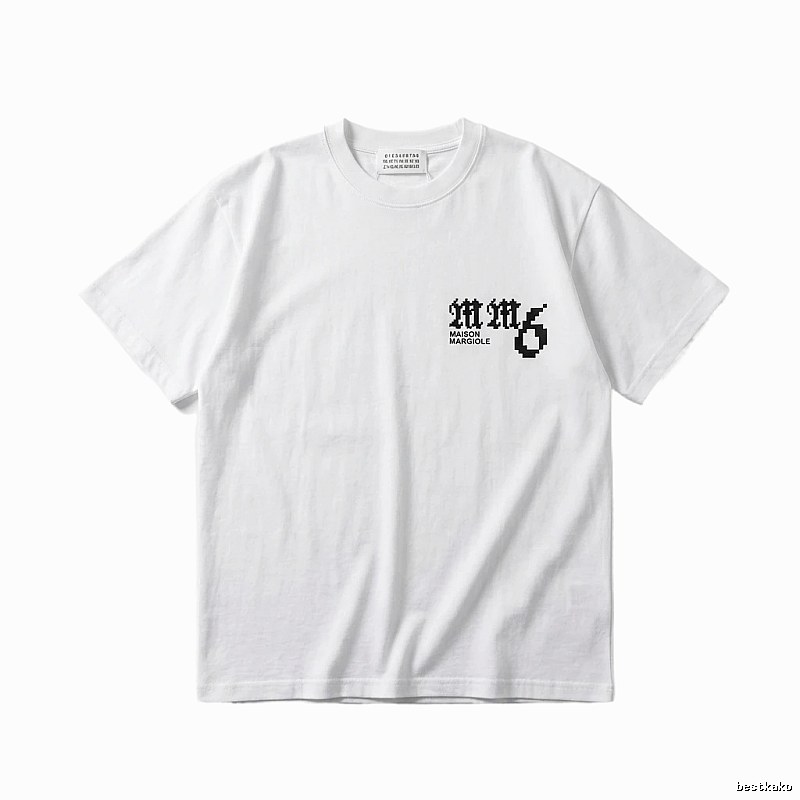 Maison Margiela simple-style white T-shirt