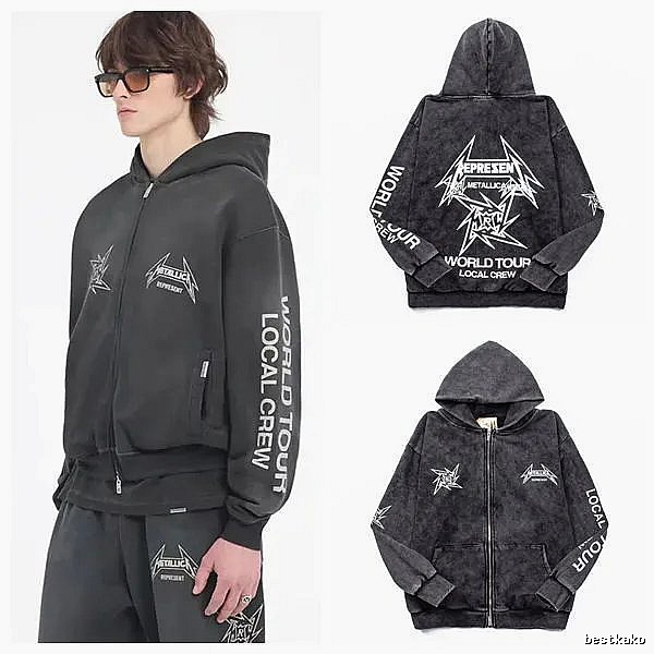 Mastermind Style W20 Zip Hoodie Layered Outfit Skull
