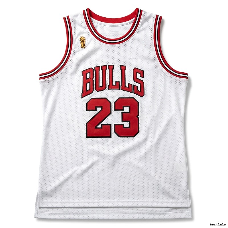 Michael Jordan retro-style white jersey