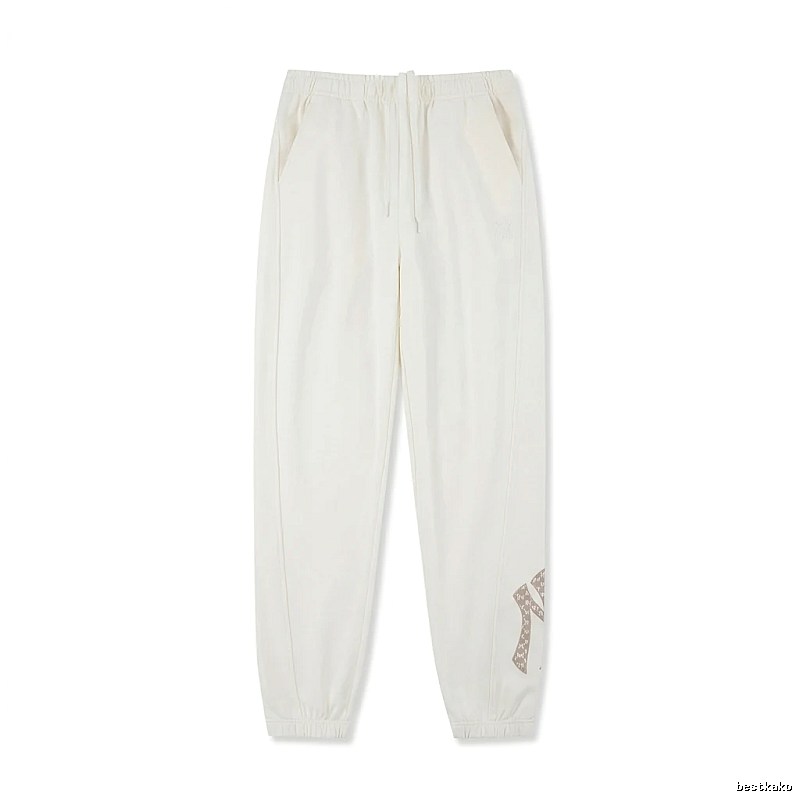 MLB casual style white sweatpants