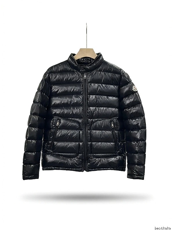 Moncler black fashionable down jacket