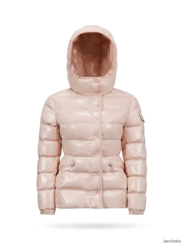 Moncler Classic Pink Down Jacket