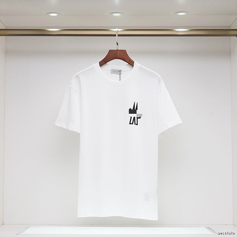Moncler Printed Casual-style White Short-sleeve T-shirt