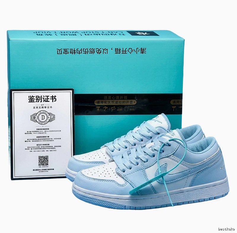 Nike Air Force 1 Light Blue Board Shoes