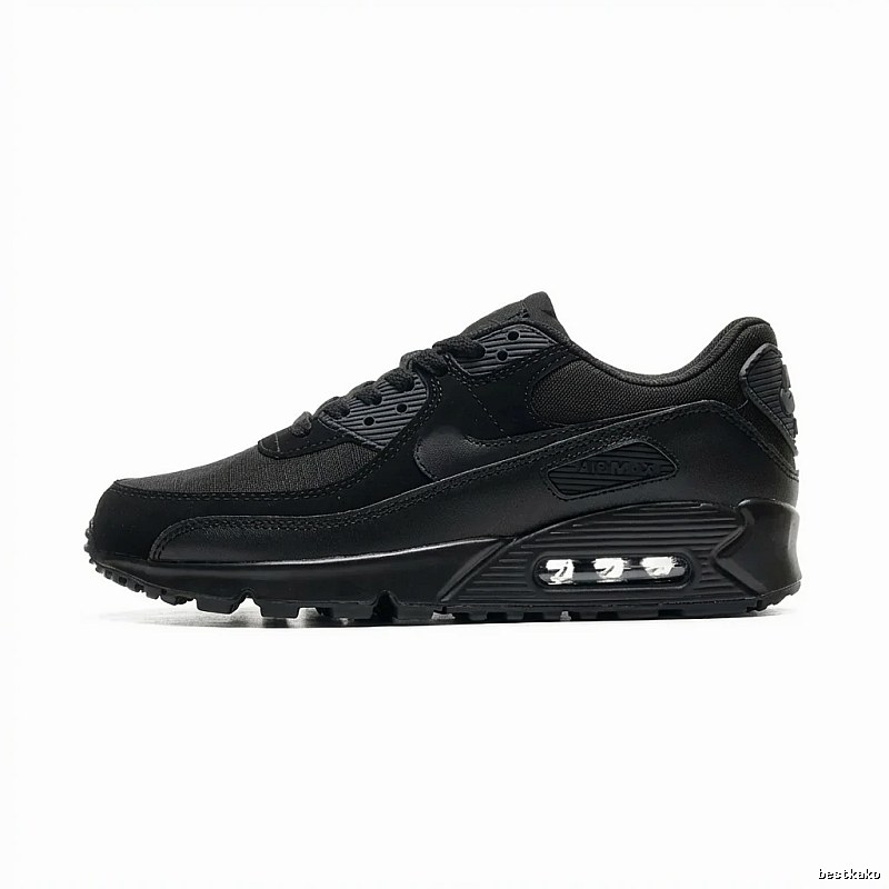 Nike Air Max 90 black sports shoes
