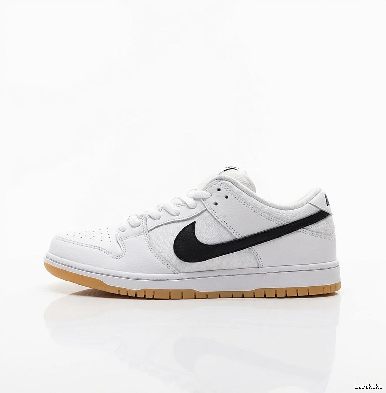 Nike Dunk simple black and white sports shoes