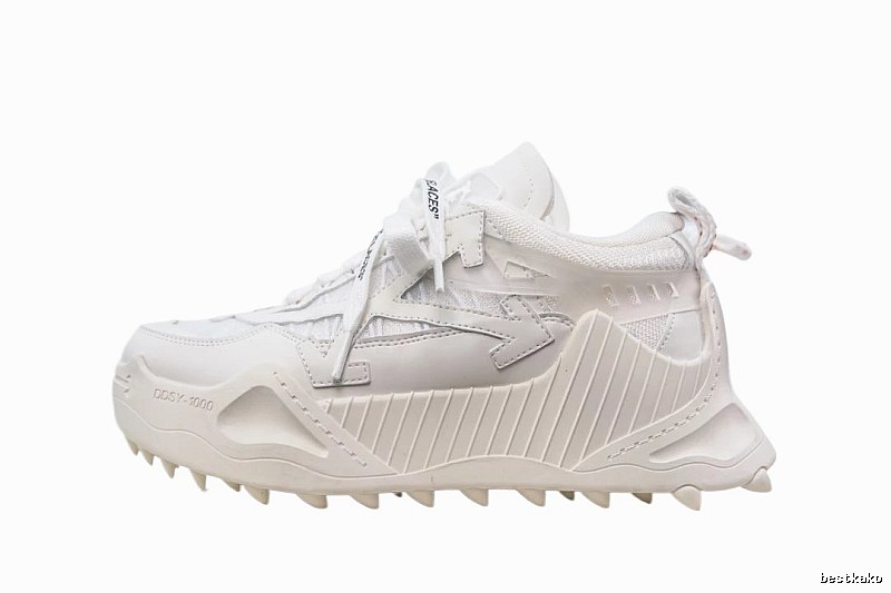 Off-White Functional Style White Sports Shoes