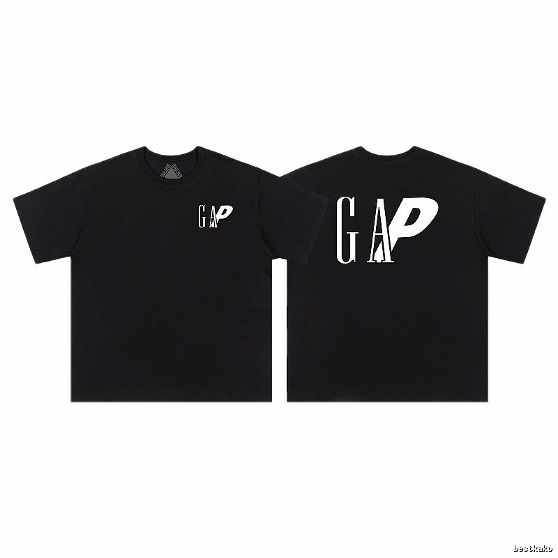 Palace x GAP Street Style Black T-Shirt
