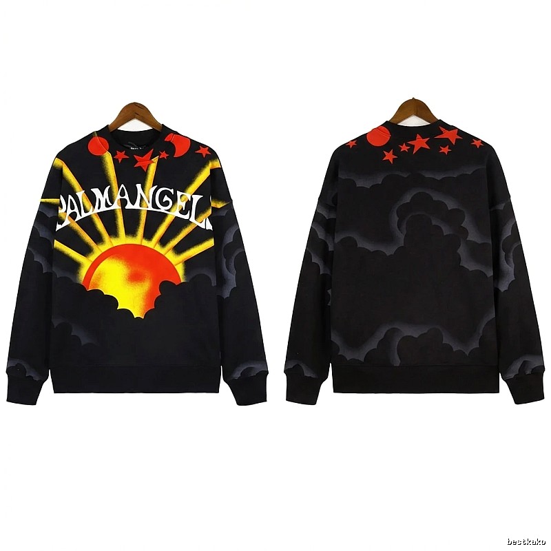 Palm Angels Solar Starry Sky Style Sweatshirt